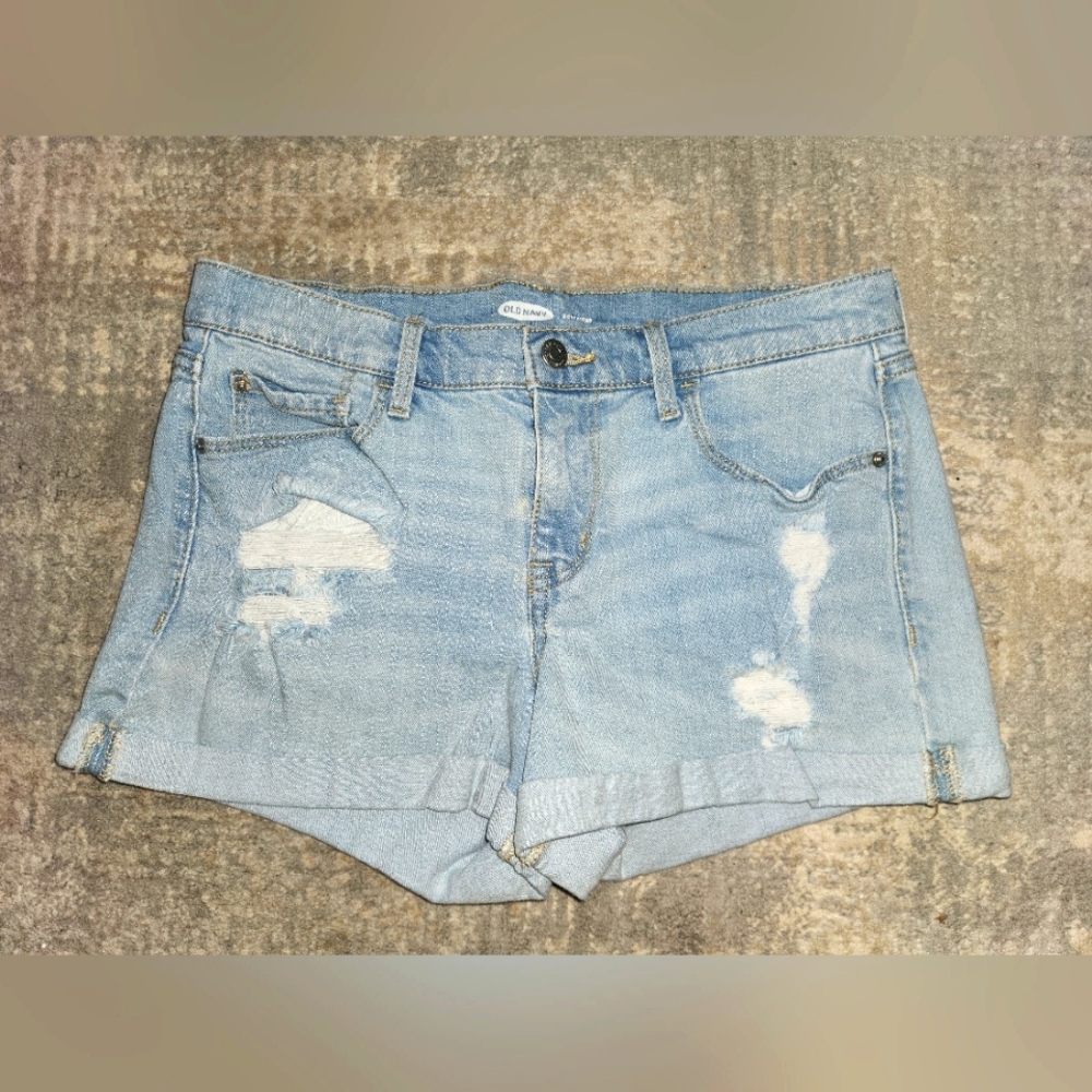 Old Navy Boyfriend Jean Short, Sz 8
